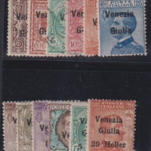 Austria - Italian Occupation #N20//32 MintHinged F - VF