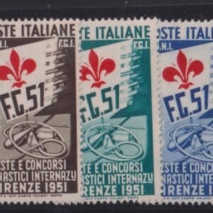 Italy and Italian Area #574-6 MintLH VF - XF