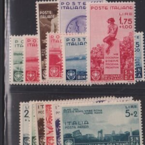 Italy and Italian Area #359-66,C84-8 MintNH F - VF