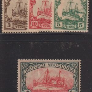 German Colonies - New Guinea #20-23 Hinged VF