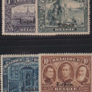 German Colonies - Eupen Malmedy #1N25//41 Hinged VF