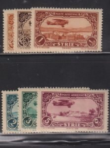 French Colonies and French Area - Syria #C46-56 MintHinged F - VF