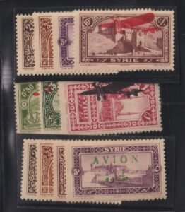 French Colonies and French Area - Syria #C26//45 MintHinged F - VF