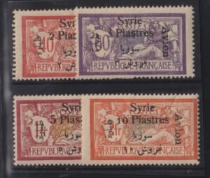 French Colonies and French Area - Syria #C22-5 MintHinged F - VF