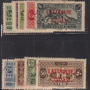 French Colonies and French Area - Latakia #1//22 MintHinged