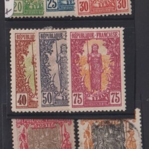 French Colonies and French Area - French Congo #35-49 MintHinged