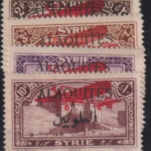 French Colonies and French Area - Alaouites #C9-12 MintHinged VF