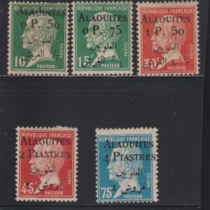 French Colonies and French Area - Alaouites #16//21 MintHinged F - VF