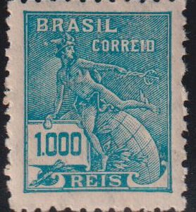 Countries A - M - Brazil #340 MintNH F - VF