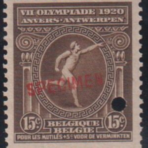 Belgium and Area #B50 NH VF