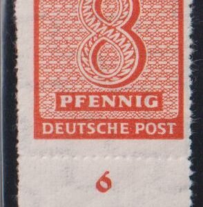 Germany - W Saxony #118Dy MintNH F