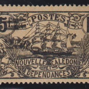 French Colonies and French Area - New Caledonia #126e MintHinged F