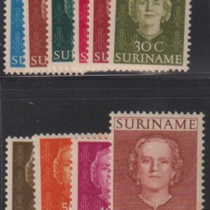 Countries A - M - Suriname #243-51 MintNH VF