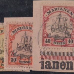 Countries A - M - Mariana Islands #21-23 Used VF