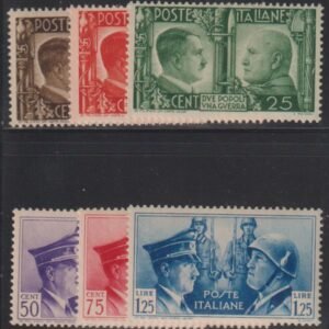 Italy and Italian Area #411-18 MintNH F - VF