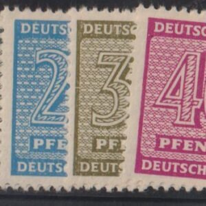 Germany - W Saxony #Mi127XZ-136XZ MintNH F