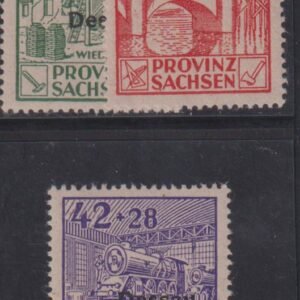 Germany - Dessou #Mi1-3 NH VF