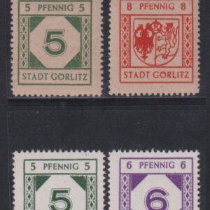 Germany - Gorlitz #Mi1//14 MintLH/NH