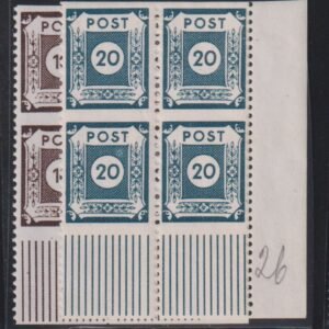 Germany - E Saxony #Mi42//48 MintNH VF