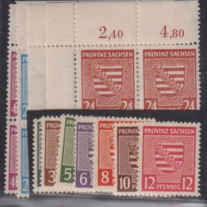 Germany - Sachsen #Mi73//84X NH