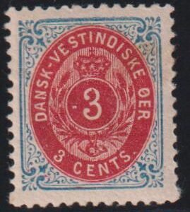 US Possessions - Danish West Indies #17 MintHinged VF