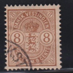 US Possessions - Danish West Indies #30 Used F - VF