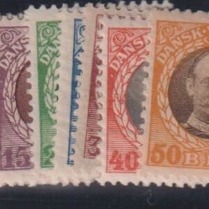 US Possessions - Danish West Indies #43-50 MintLH/NH F - VF+