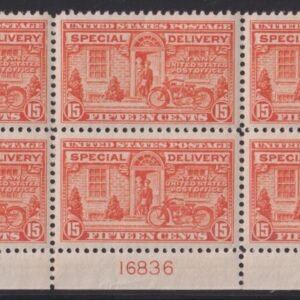US Special Delivery #E13 MintNH VF - XF