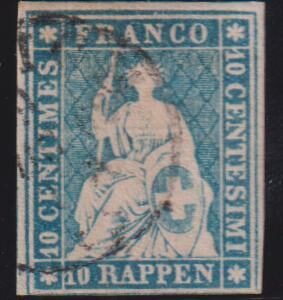 Switzerland #21 Used F