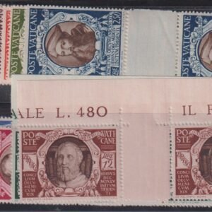 Vatican Sets and Singles #110-21,E9-10 NH F - VF+