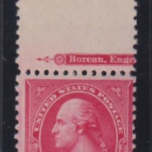 US Bureau and Regular Issues #252 MintNH Just F