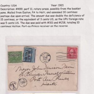 US Washington - Franklin #499 VF