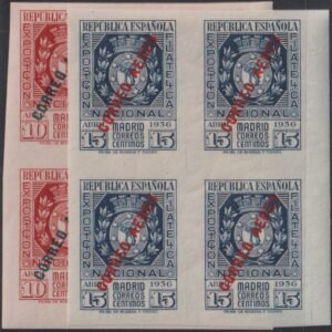 Spain #C88-9 MintNH XF