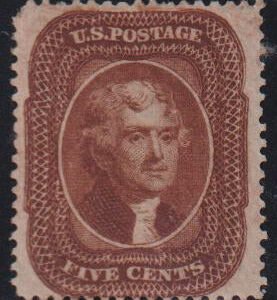 US Classics #30A MintHinged F - VF