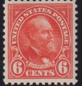 US Modern #558 MintHinged XF+