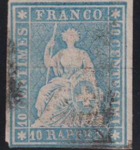 Switzerland #21 Used VF - XF
