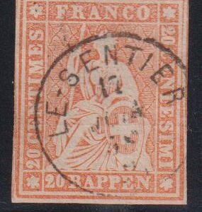Switzerland #39 Used VF - XF