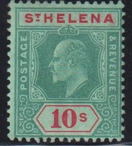 British Area N- Z - St. Helena #60 MintLH F