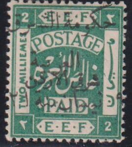British Area A- M - Jordan #64Ec Hinged