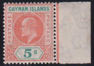 British Area A- M - Cayman Islands #16 MintLH F - VF
