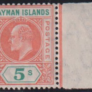 British Area A- M - Cayman Islands #16 MintLH F - VF