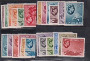 British Area N- Z - Seychelles #125-48 MintLH F - VF