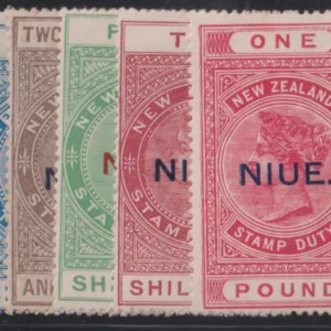British Area N- Z - Nive #30-4 MintLH F
