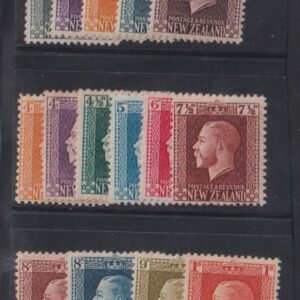 British Area N- Z - New Zealand #145-59 MintHinged F - VF
