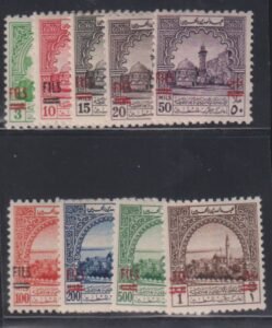 British Area A- M - Jordan #RA38-46 MintLH VF