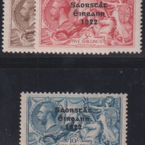 British Area A- M - Ireland #56-58 NH F - VF