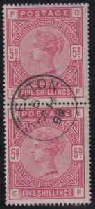 British Area A- M - Great Britain #108 Used F - VF