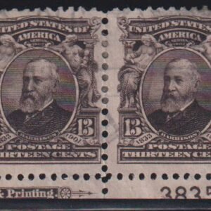 US Bureau and Regular Issues #308 Used F - VF