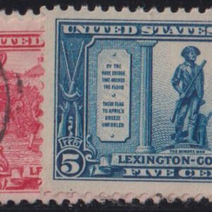US Early Commemoratives #617-19 Used XF
