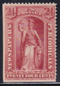 US Newspaper Stamps #PR64 MintLH